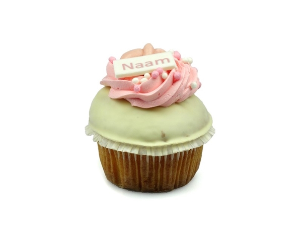 Geboorte cupcake meisje