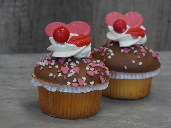 Moederdag cupcake