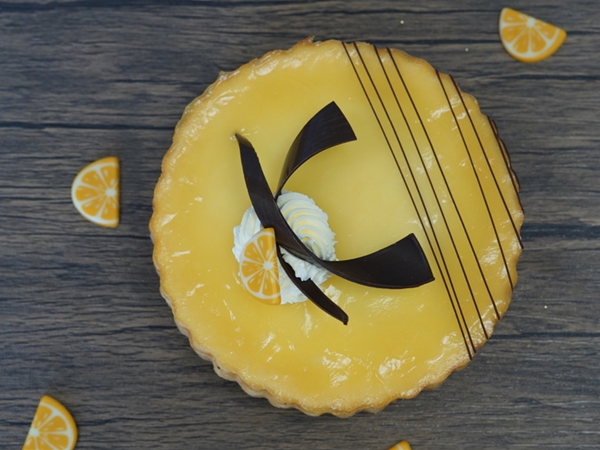 Lemon cheesecake taartje